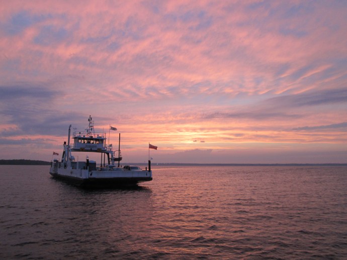 Glenora Ferry Sunset